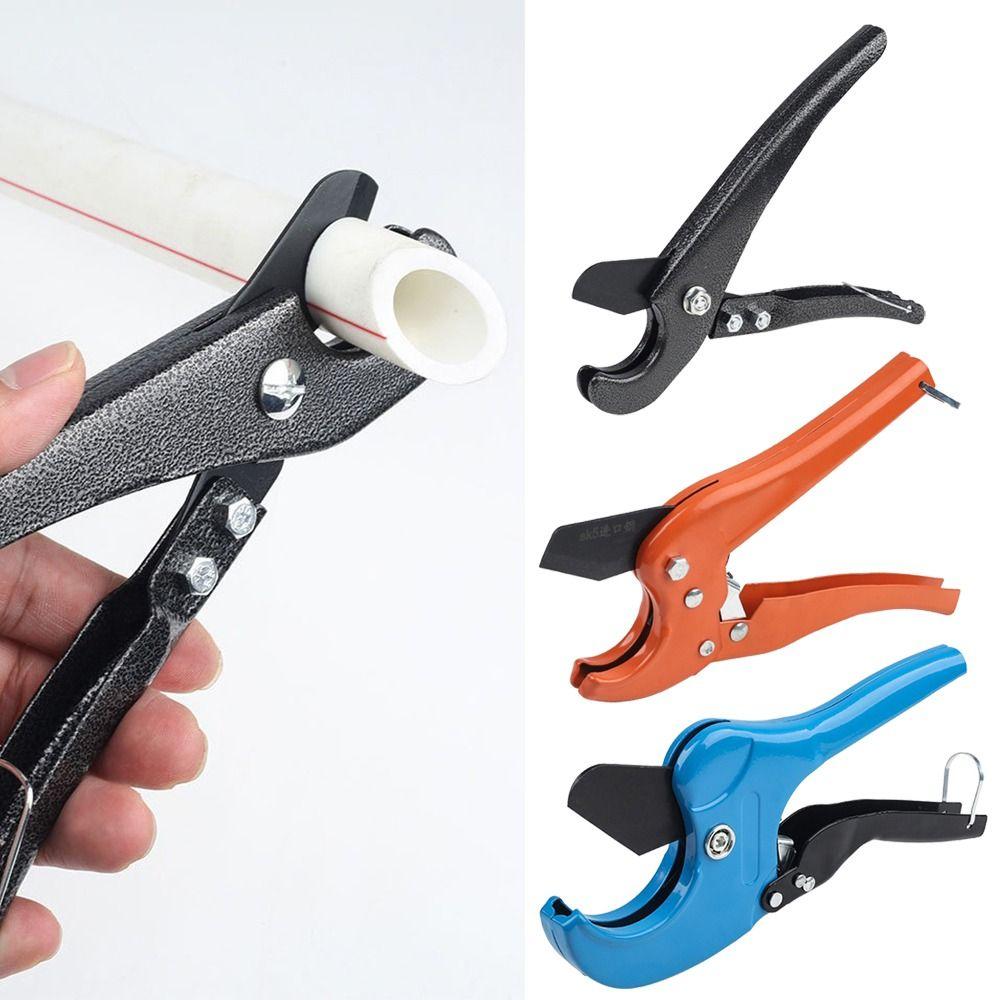 With SK5 Blade Pipe Cutters Ratchet PVC Pipe Shears New Plastic Pipe Cutter Plastic Hoses