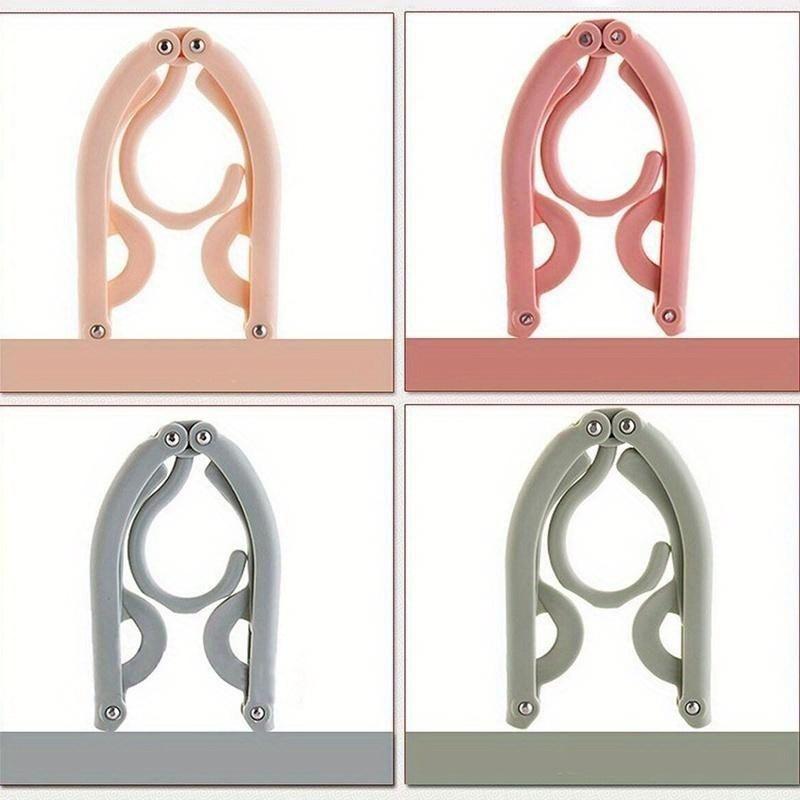 Многофункциональная вешалка для одежды на 5 ячеек, портативная, складная, дорожная, складная, пластиковая вешалка для одежды