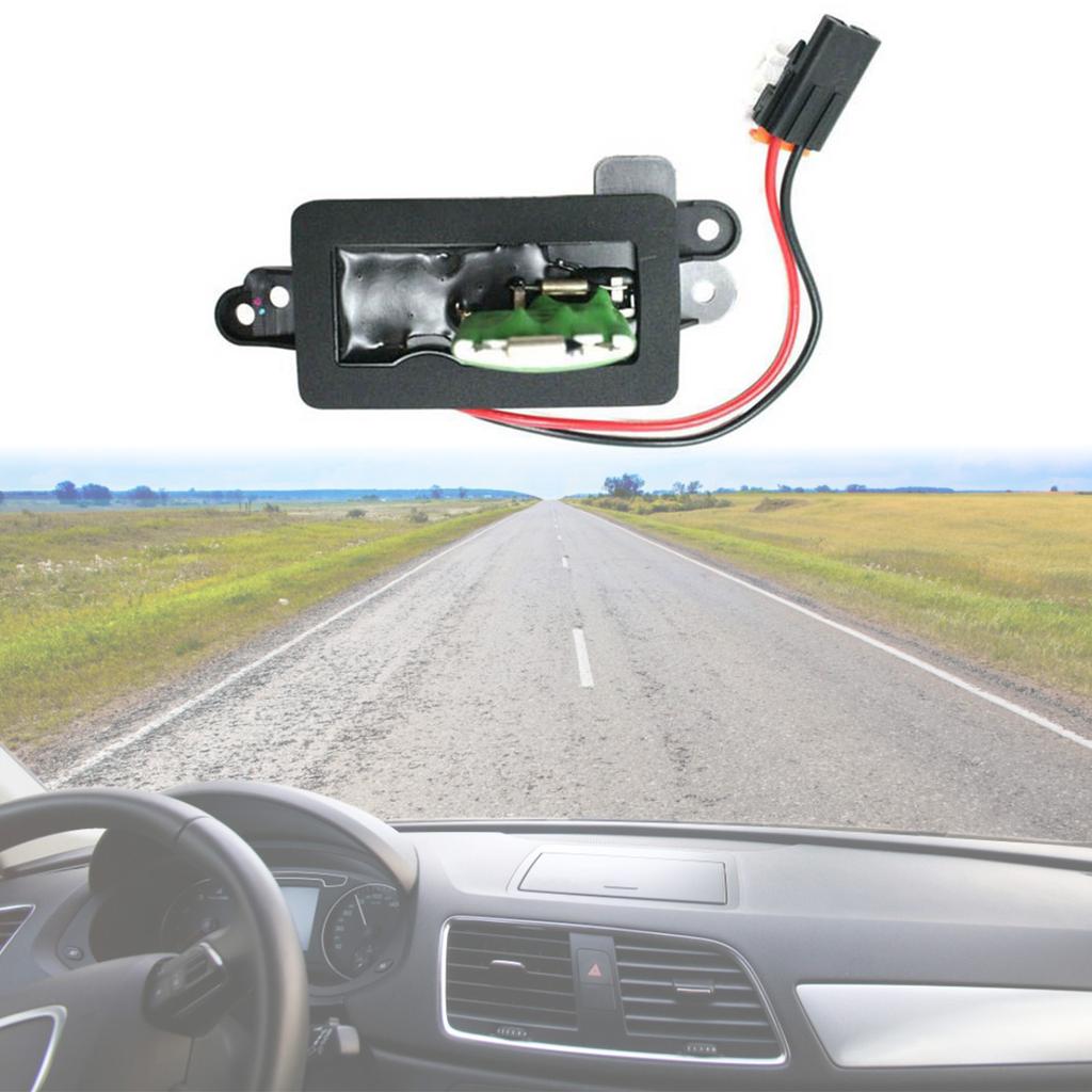 Резистор двигателя вентилятора автоматического отопителя, совместимый с RU571 BR474 RU1264 1581086 89019088 22807123 4P1449 JA1582 RU1264 RU571