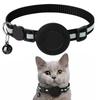 Pet Gps Tracker Bluetooth With Bell Cute Reflective Night Cat Address Footprint Collar Pendant Tracking Dog Bird Anti-Lost