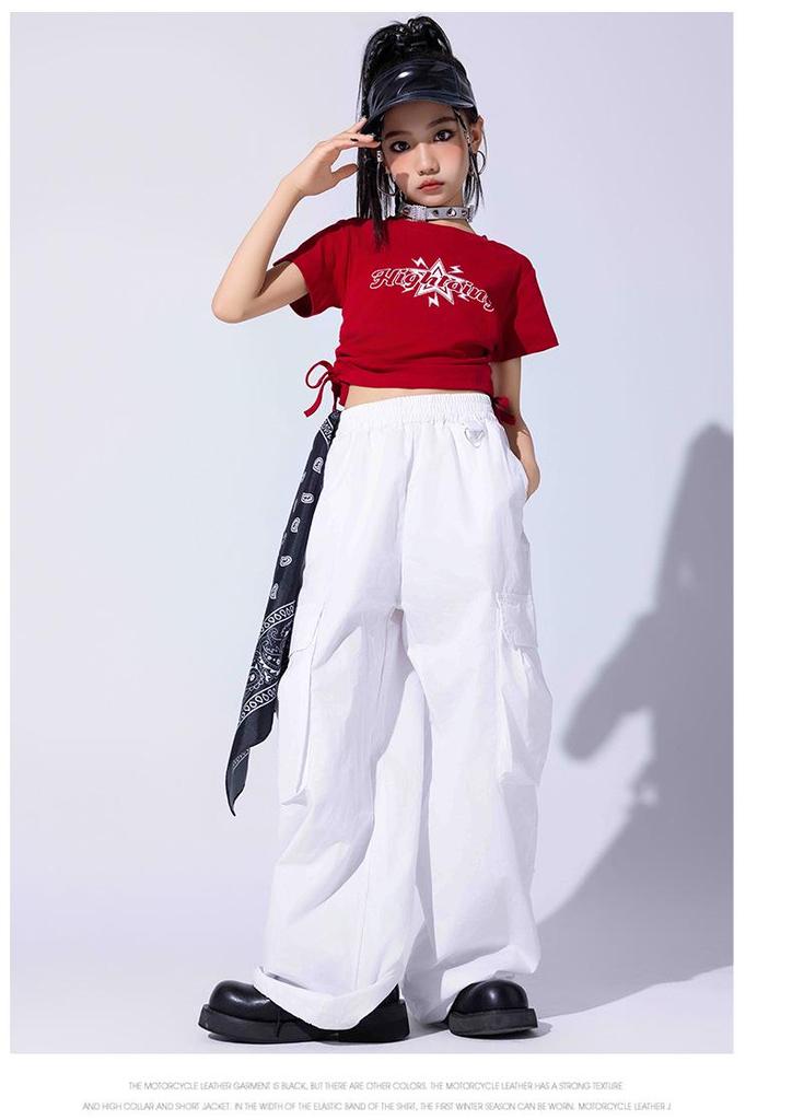 Hip Hop Style Street Dance Costumes for Kids: Trendy Summer Jazz Dance Outfits for Boys and Girls
