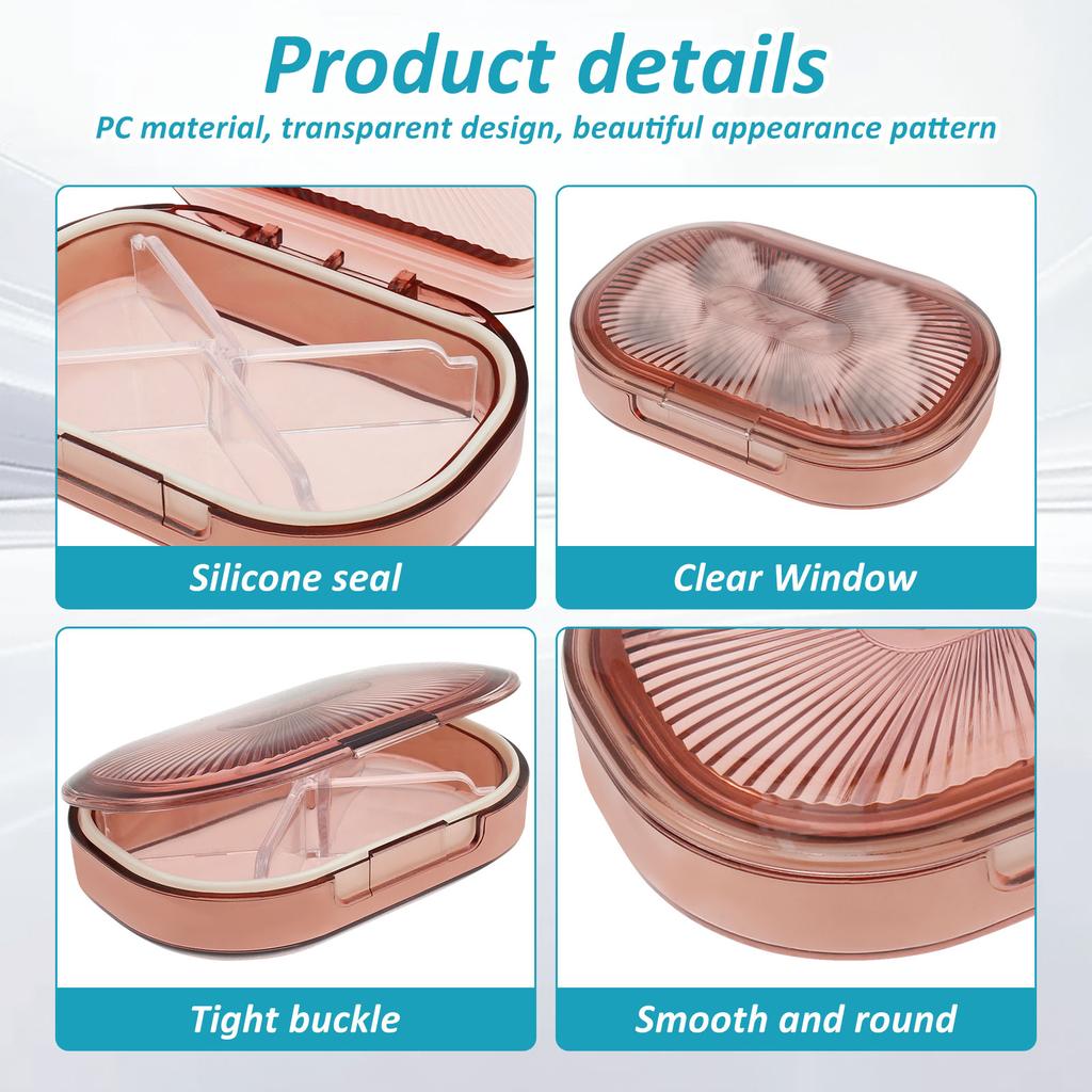 4 шт. Портативная коробка для ватных палочек, дорожный держатель для зубной нити, водонепроницаемый, пыленепроницаемый диспенсер для ватных палочек, многофункциональная шкатулка для украшений