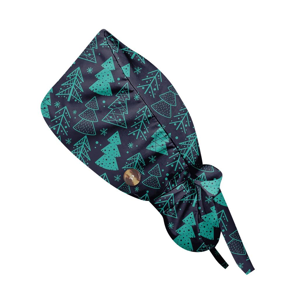 Модная рождественская рабочая кепка с принтом, повседневная женская кепка с хвостиком, кепка с повязкой, кепка Baotou