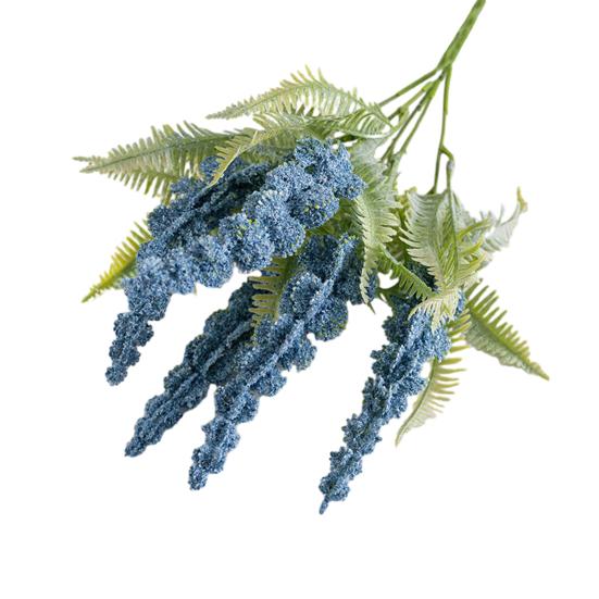 Ветка искусственного цветка со стеблем, зеленые листья папоротника, реалистичные многоразовые неувядающие украшения для дома, свадьбы, искусственного растения, фото, секс-одежда для взрослых