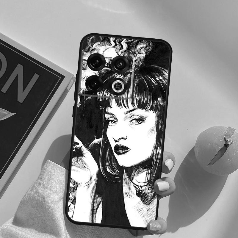 Чехол 'Криминальное чтиво' с танцующими персонажами для OnePlus 13T 10T 10R 12R 13R 15 13 12 11 10 9 Pro Nord CE 5 2 3 4 Lite N20 N30