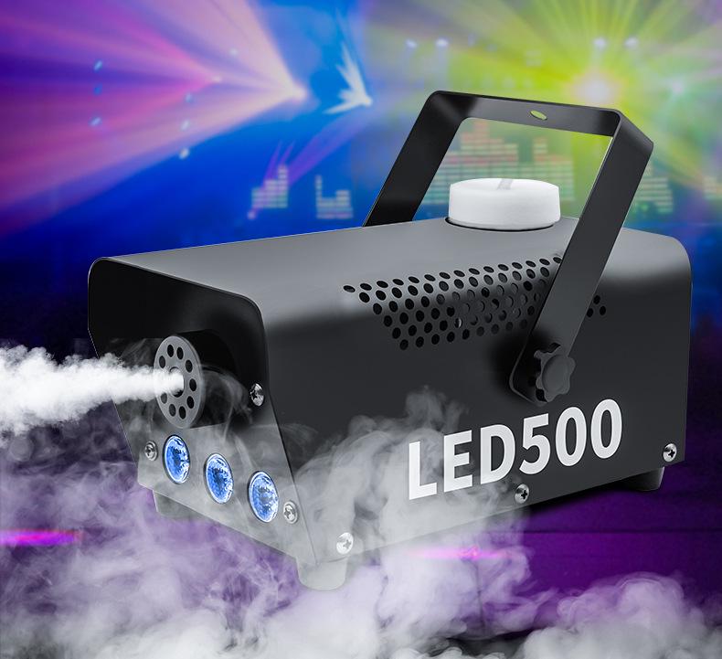 500W Remote-Control Smoke Machine for Stage, Photography, Weddings, and Bars