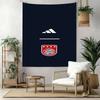 Bayern Munich Wall Decor Tapestry Art For Pet Memorial Birthdaywedding Party Backdrop Family Gift