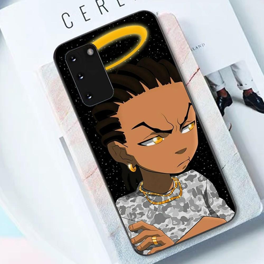 Чехол для телефона с аниме The Boondocks для Samsung S 9 10 20 21 22 23 30 23plus lite Ultra FE S10lite Fundas