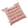 16-point Quilted Seat Cushion "Gaïa" 40 X 40 Cm "Cotton Gauze"