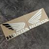 Silver Reflective Car Stickers for HONDA, Suitable for Modifying Motorcycle, Racing Helmet Fuel Tank Exhaust Pipe Decoration.