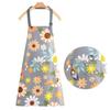 Милый Цветочный Кот Фрукты Кухня Бытовой Маслостойкий Кулинарный Фартук Для Женщин Мужчин Кухня Водонепроницаемый Взрослый Кофе Выпечка Аксессуар