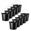 Plastic Construction Buckets Household 12L 10pcs
