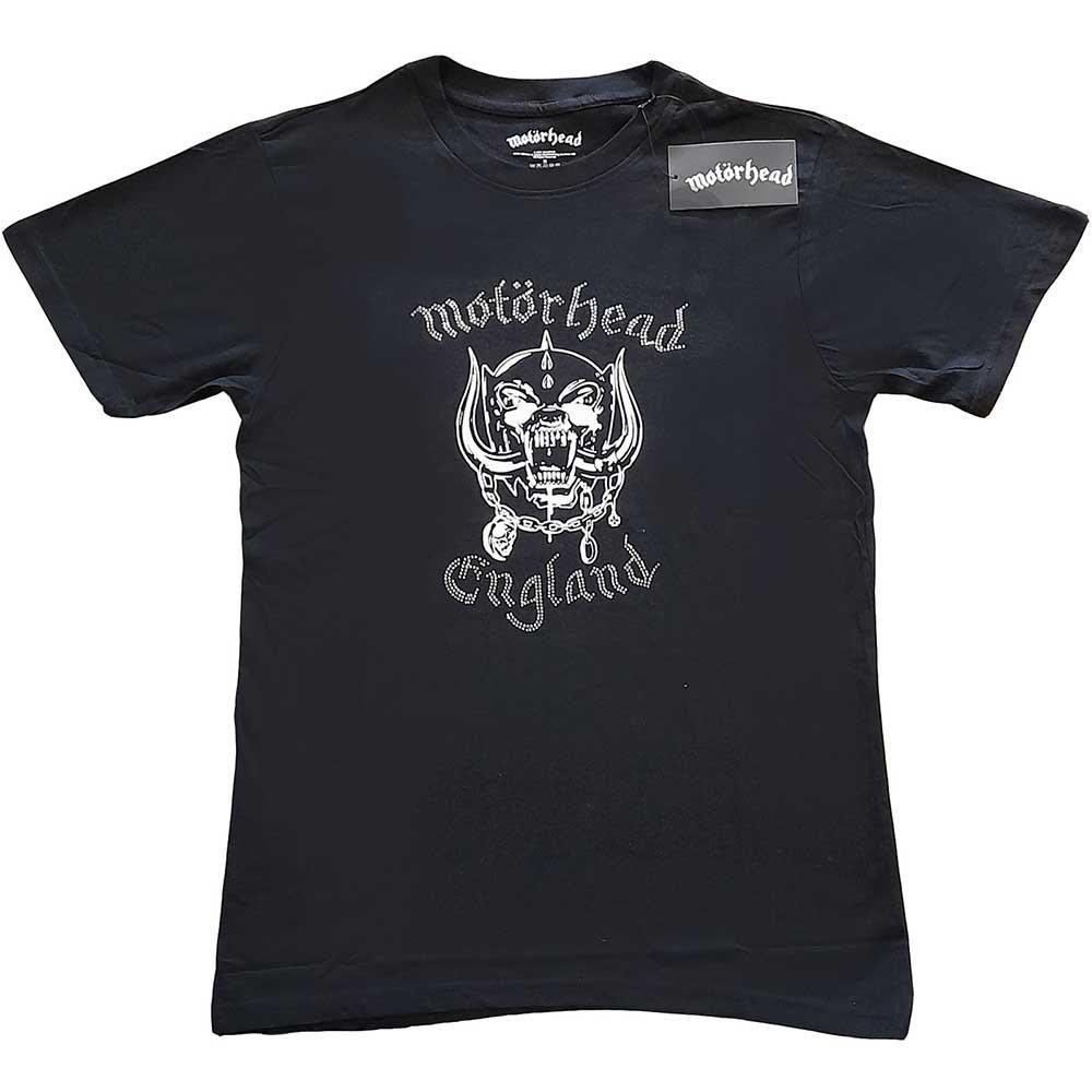 Men's Motorhead England T-shirt Large Black