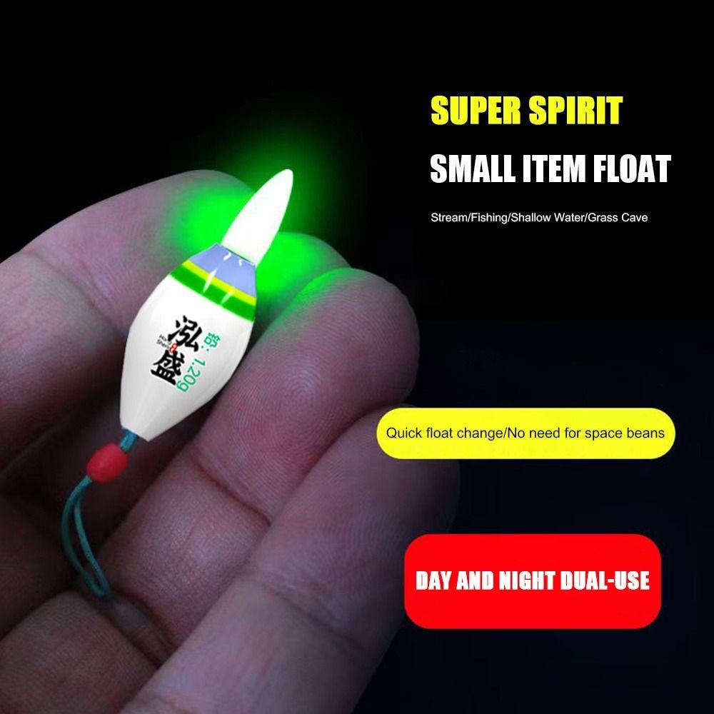 Led Light Float Indicator Rock Fishing Floats New Bobbers Short Tail