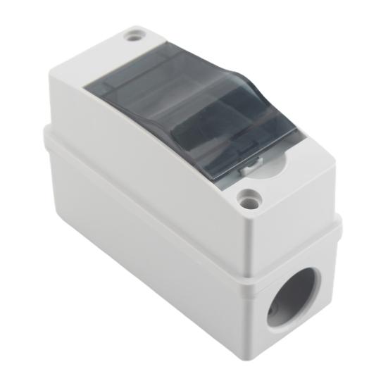 Распределительная коробка HT Водонепроницаемая Прозрачная крышка широкого применения Миниатюрный изоляционный дизайн Потребительский блок На открытом воздухе