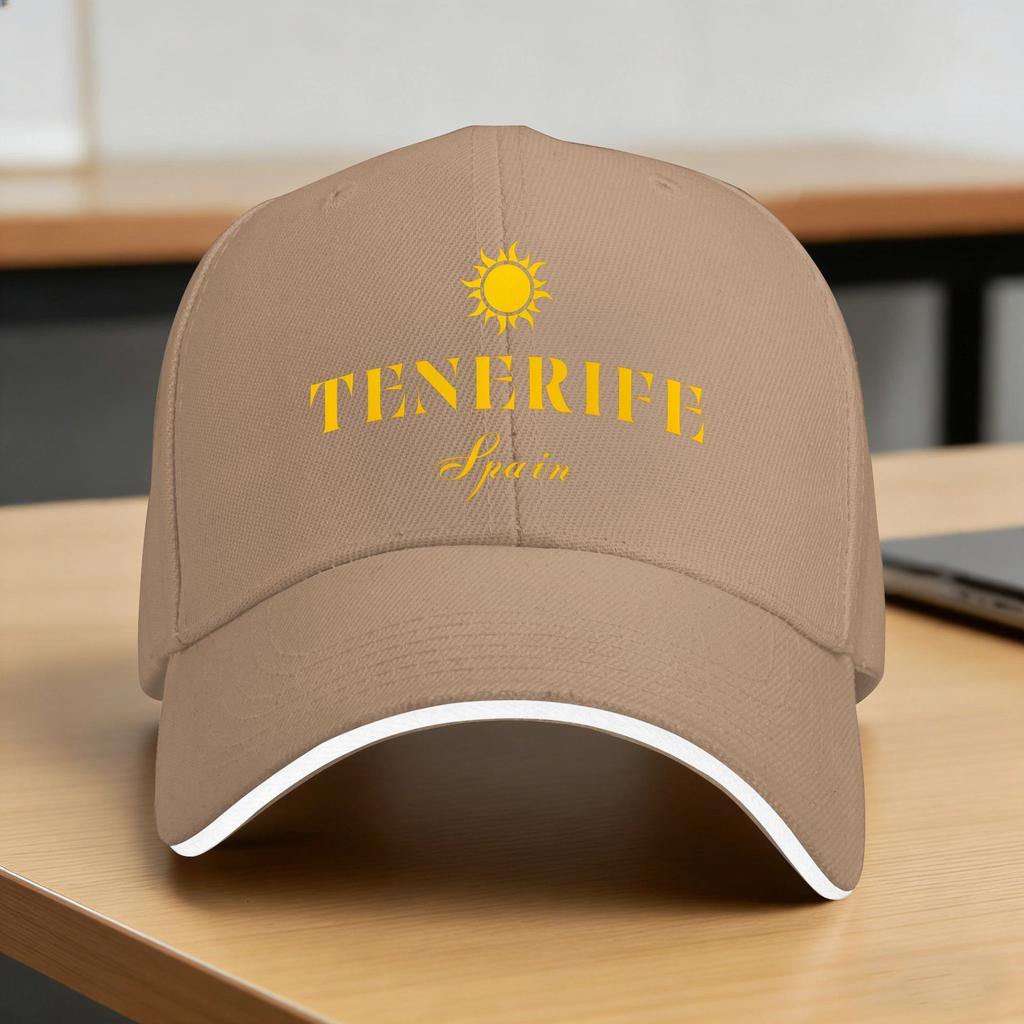 Tenerife Baseball Cap Spain Sun y2k Funny Trucker Hat Summer Men Women Outdoor Gym Baseball Caps