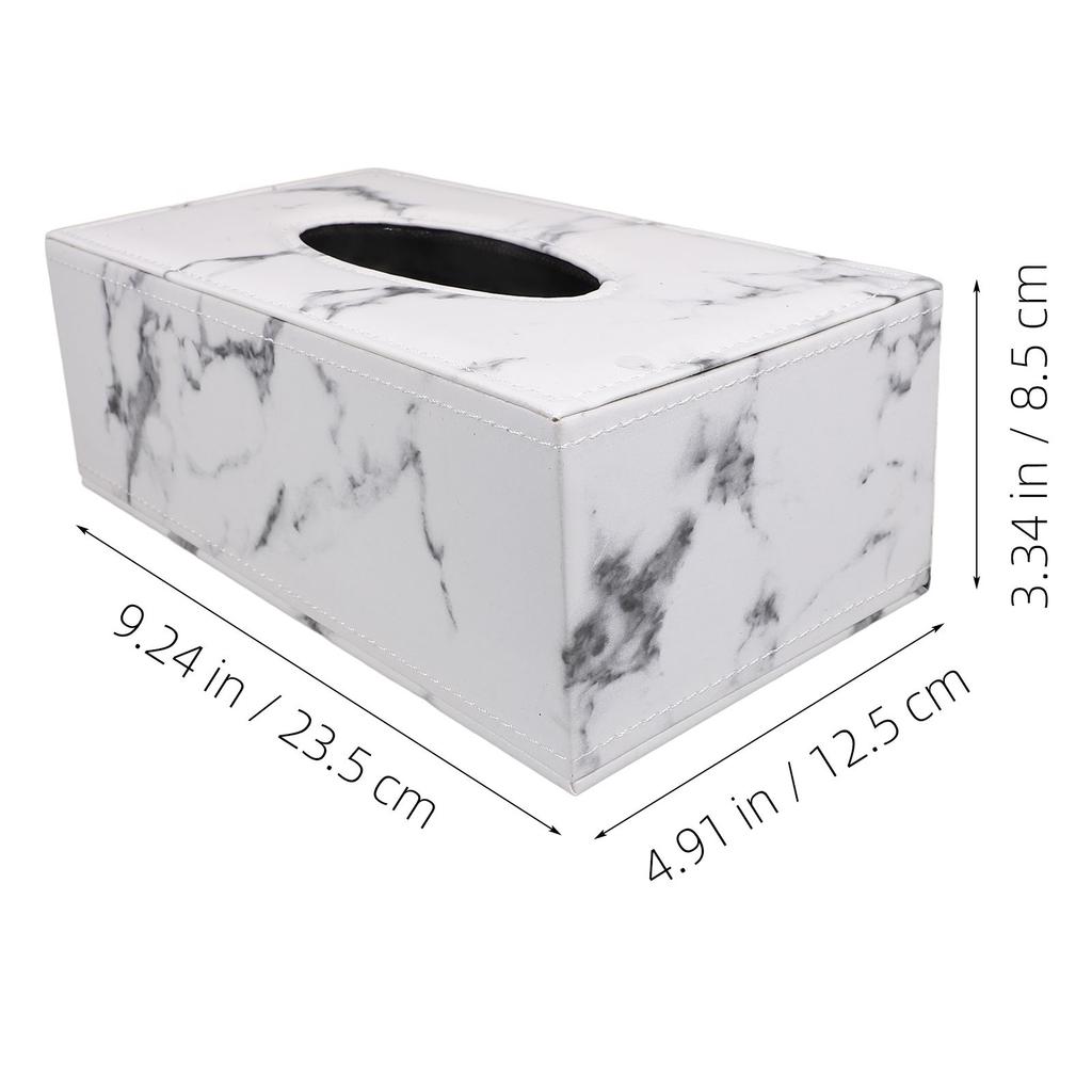 Мраморная коробка для салфеток, держатель для салфеток, контейнер для бумажных полотенец, автоматический диспенсер