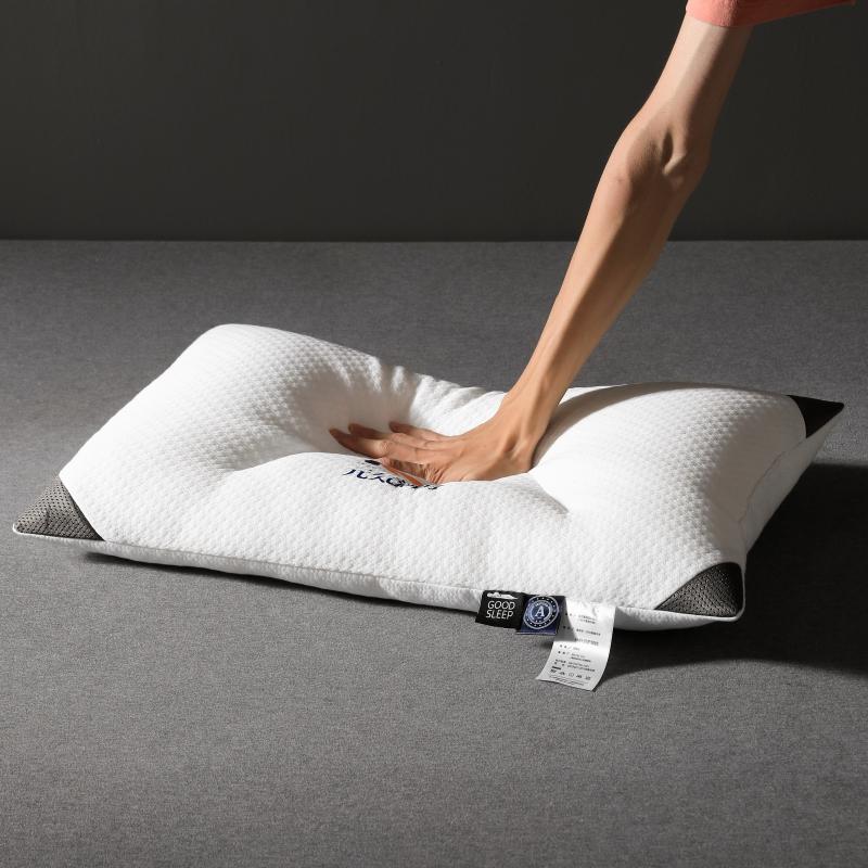 Sleeping grid knitted cotton magnetic pillow pillow core knitted cotton magnetic pillow