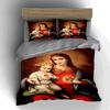 Religious figures design. Bedding Duvet cover sets Duvet covers Pillowcases gifts (1 * Duvet Cover 2 * Pillowcases, without duvet insert)