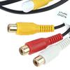 Универсальный Радио RCA Выходной Провод Aux-вход Сабвуфер Микрофон Адаптер 24-контактный Кабель Автомобильные Аудио Аксессуары