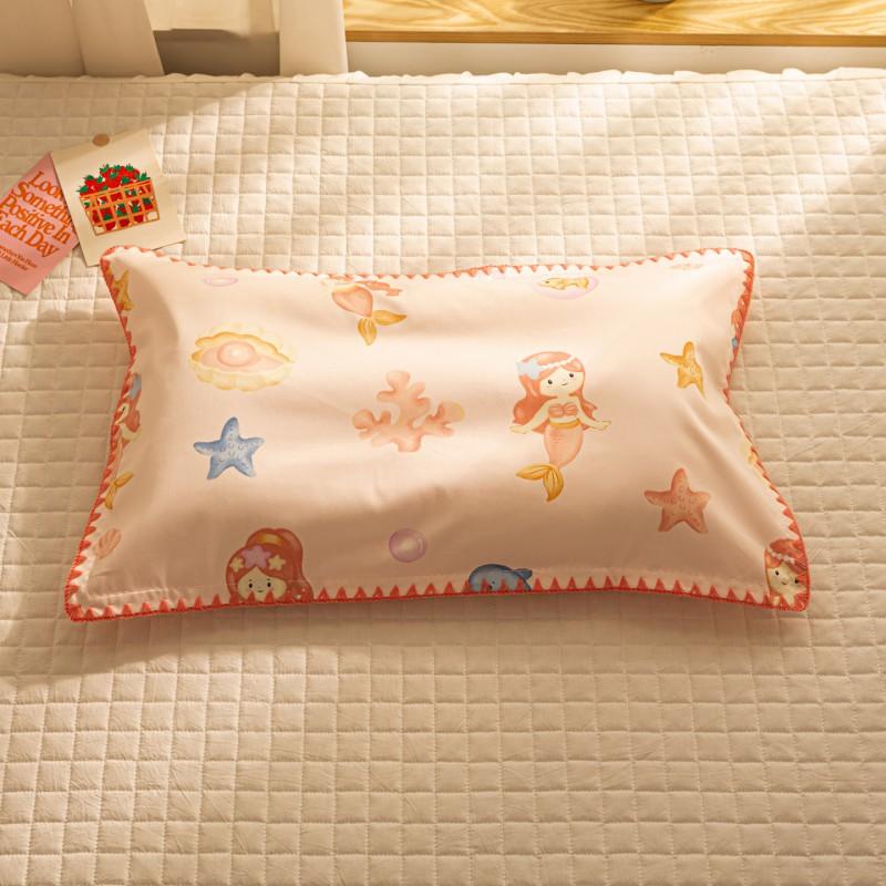100% Cotton Toddler Pillowcase 30x50cm Soft Hypoallergenic Kids Pillow Cover Nursery Bedding