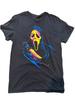 Новая футболка Scream Ghostface Икона Хэллоуина Черная S-5XL CA012 Унисекс