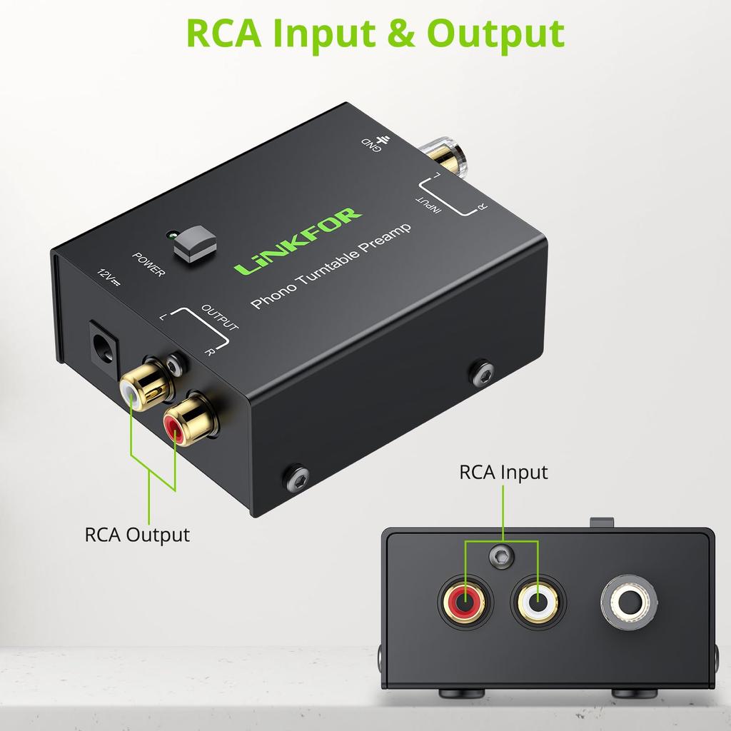 LiNKFOR Phono Preamplifier