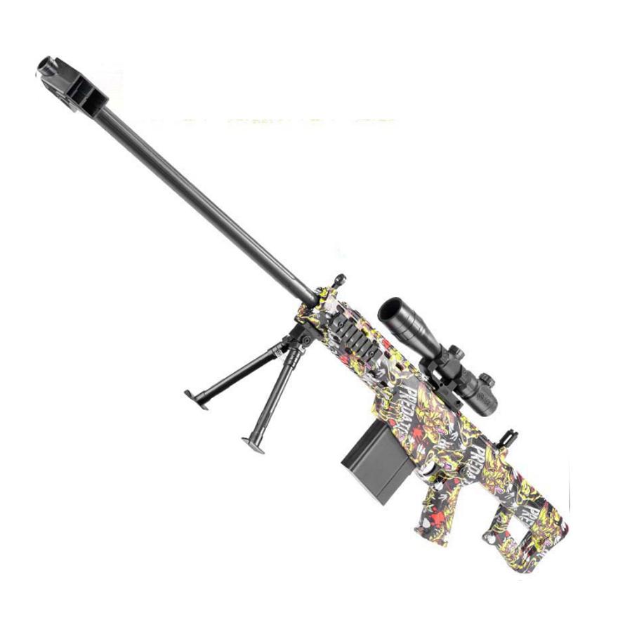 Электрический и автоматический игрушечный пистолет Barrett Подходит для безопасного взаимодействия на открытом воздухе. Подарок на Новый год.