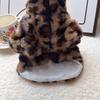 Dog Cat Winter Leopard Print Padded Coat for Teddy French Bulldog Poodle Bichon Pomeranian