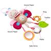 Stuffed Animals Baby Toys Rattles Music Mobile Doll Bed Bell Infant Stroller Hand Bells Plush Toy
