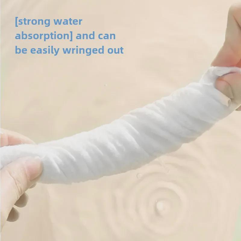 Утолщенные одноразовые хлопковые полотенца для лица для салонов красоты – большой размер для подвешивания и выдвижения