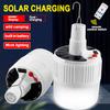 Powerful Camping Light Bulb DC Fast Charging 5 Mode Tent Hanging Outdoor LED Solar Lamp for Hiking Emergency Outage Fishing Gift