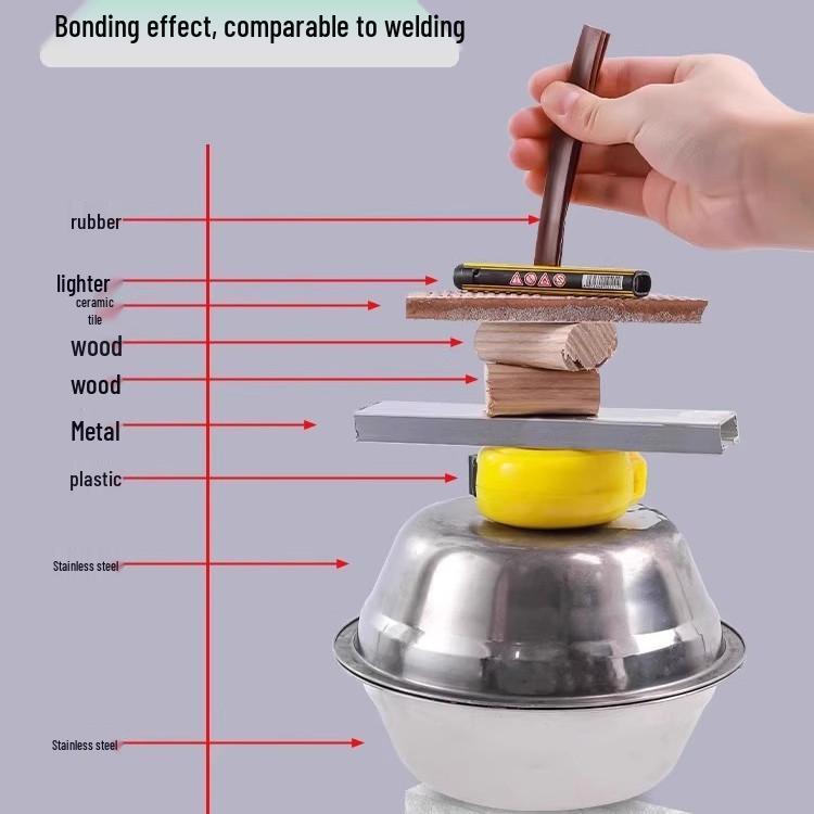 Многоцелевой электросварочный клей высокой вязкости для металла и пластика