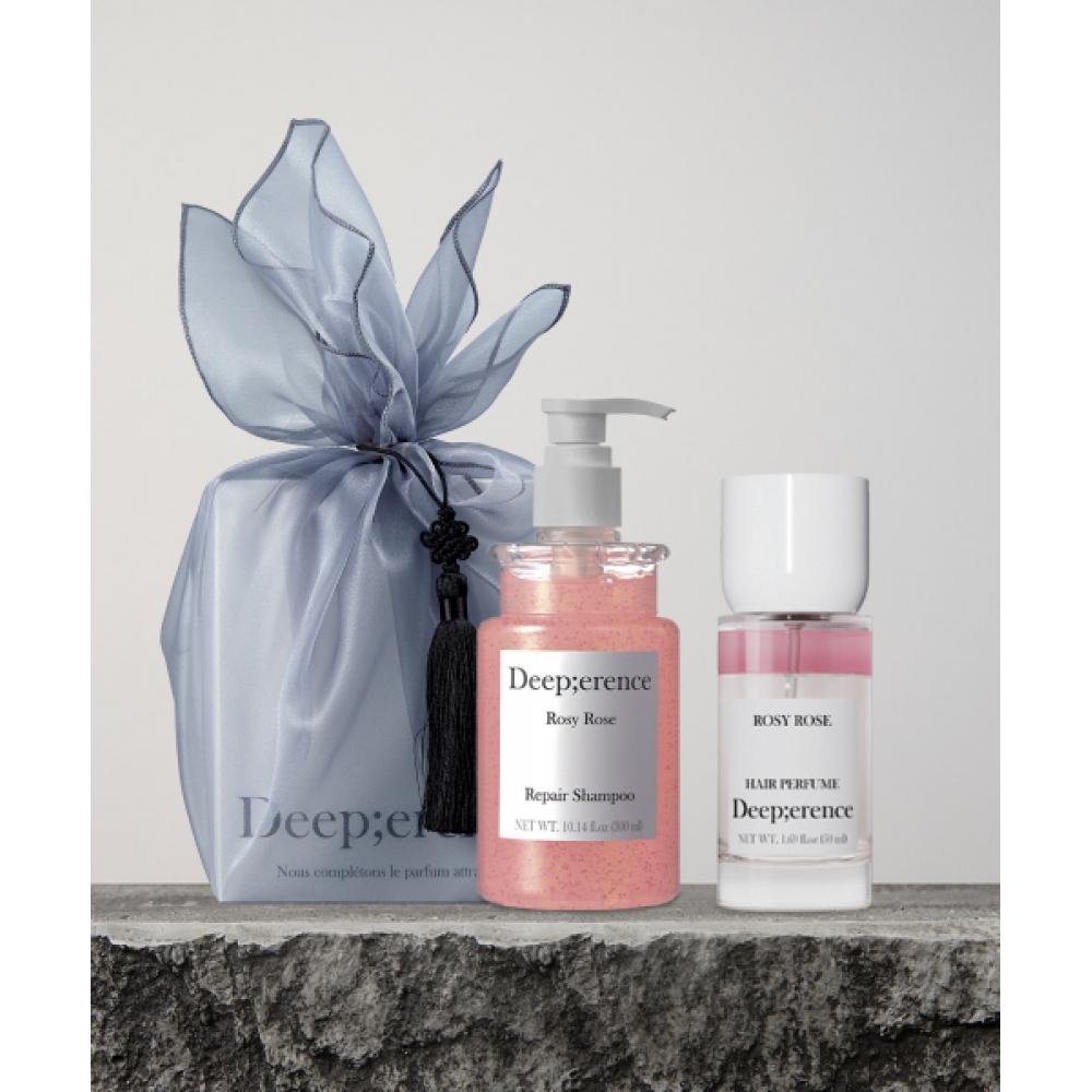 Deeperence Парфюмированный шампунь для волос Спрей для волос 50 мл Набор из двух средств Выберите 1