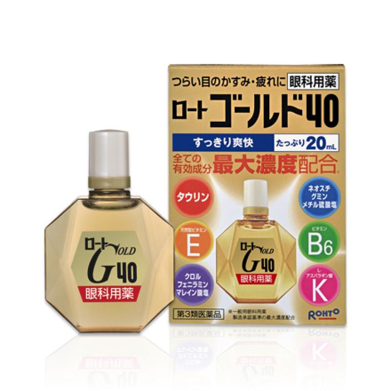 Lotto Gold 40 Eye Drops 20ml