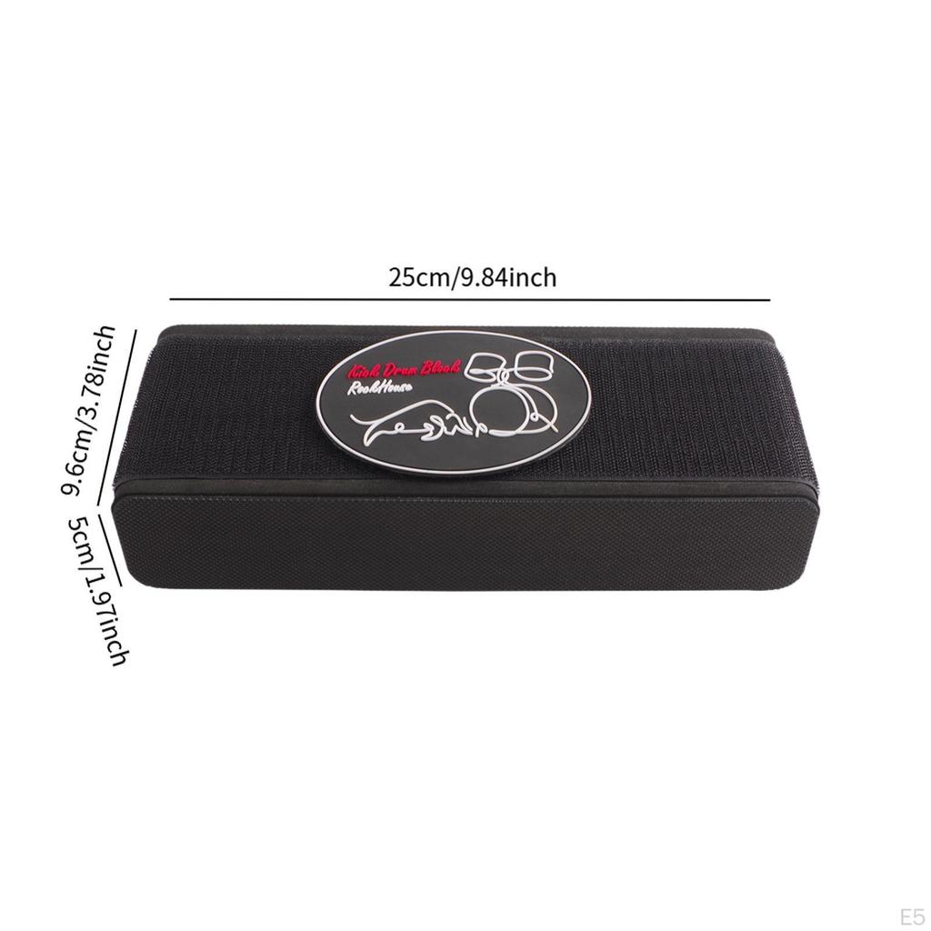 Стопор для бас-барабана, Басовый якорь, Портативный аксессуар, Блок-стабилизатор для стойки хай-хэта