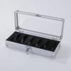 Aluminium Alloy Watch Display Box 6 Grid Watch Storage Box Luxury Watch Box
