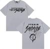 Rapper Manuel Carrasco Salvaje Tour 2026 Album T Shirts for Men Fashion Vintage Short Sleeve Tshirt Cotton Casual T Shirt