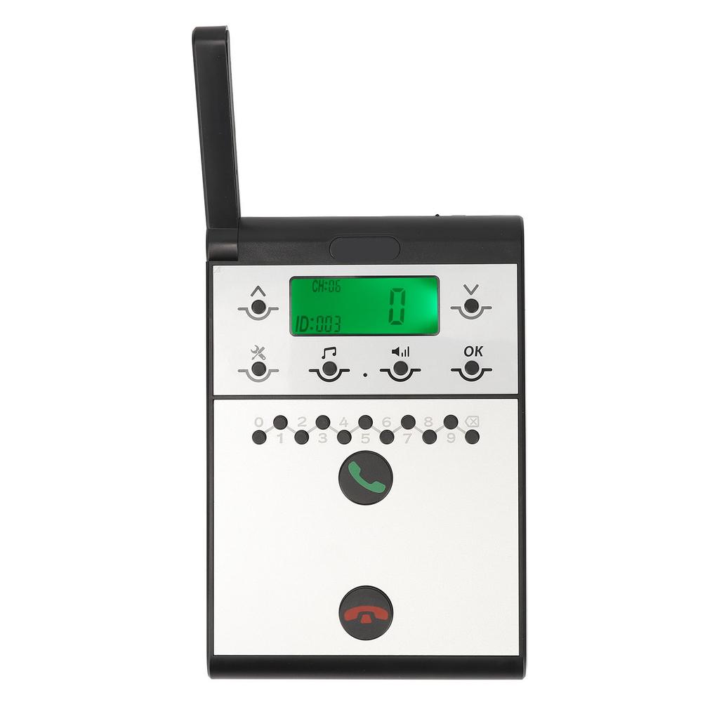 Беспроводная домофонная система 2 км большой дальности светодиодный экран комната в комнату подчиненный главный домофонная связь