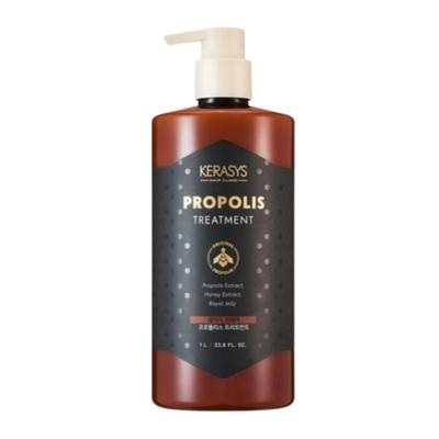 KERASYS Propolis Damage Repair Treatment 1 л | Глубокое питание и блеск для поврежденных волос | Увлажняющий уход для кожи головы и волос