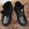 Classic Men's Boots Punk Snow Sneakers Men Fashion Casual Outdoor Hiking Snow Boots Warm High Top Shoes Male