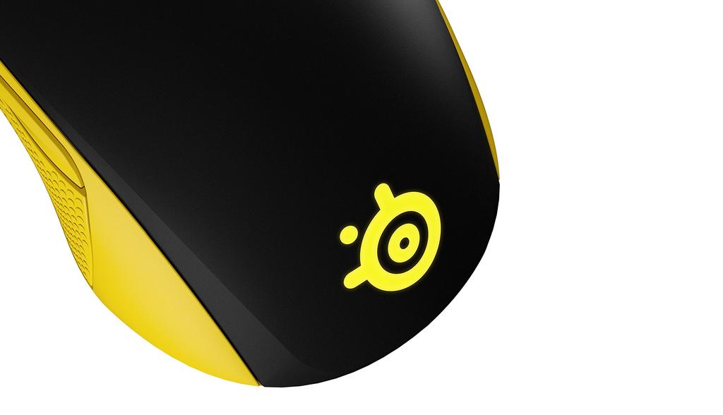 Мышь SteelSeries Rival 100 Proton Yellow 62340 []Игровая