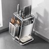 Multifunctional Kitchen Utensil Organizer Drain Tray Chopstick Bucket Cutter Holder Kitchenware
