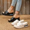 Fashion Summer Women's Sandals Luxury Wedges Slippers Black Platform Shoes for Women Shoes Zapatos De Mujer