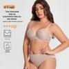 Plus Size Full Cup Bra Set: Minimizing, Anti-Sagging, Breathable, and Supportive for Larger Busts