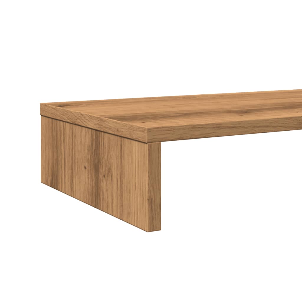 Dual Monitor Stand Artisan Oak 100 x 27 x 10 cm Particleboard