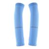Men Outdoor Sports Long Gloves Scar Cover Ice Silk Sunscreen Uv Protection Arm Warmer Half Finger Sleeves