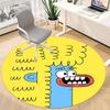 1pc Office Round Area Rug, Indoor Mat Suitable For Office, Under Office Chairs Bedroom Living Room Home Decor, Room Deco 054