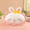 Милая девушка сердце большая подушка большой белый кролик плюшевая спинка общежитие для сна подарок