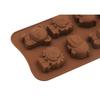 Wild Animals Silicone Chocolate Mold, 21x10x1cm, for Making Chocolate Candies Jelly Ice Cubes, Original Deals